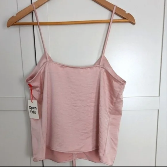 Open Edit Spaghetti Strap Top - Picture 2 of 4